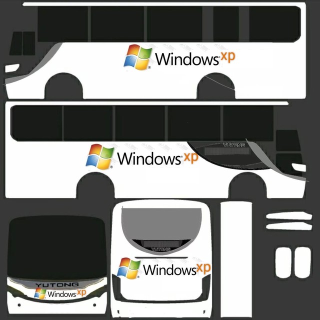 Windows XP专用公交车皮肤来了，这是自制的，不是二改