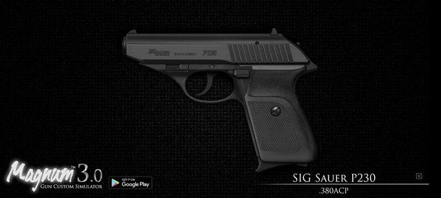 新枪已更新——西格绍尔P230手枪