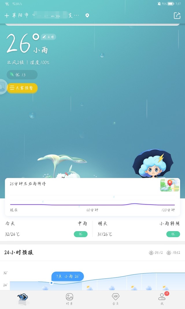 怎么又下雨啊