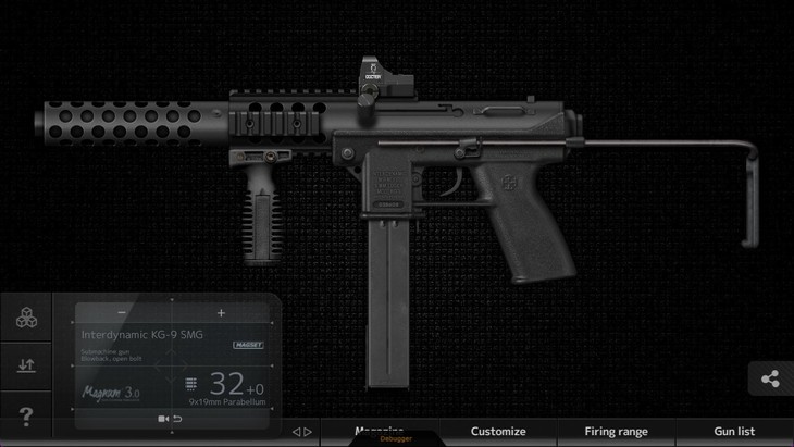 新枪已更新——新增英格拉姆Mac-11冲锋枪和Interdynamic KG-9冲锋枪