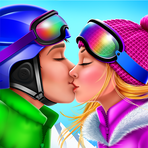 滑雪女孩超级明星——冬季运动和时尚游戏