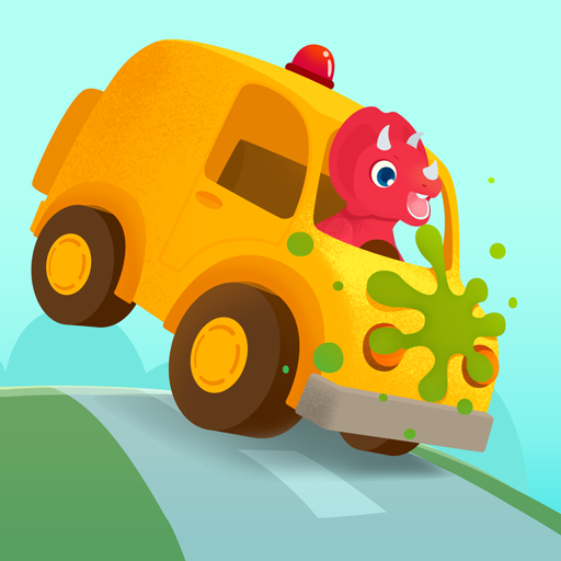 恐龙汽车 - 儿童益智涂色汽车游戏
