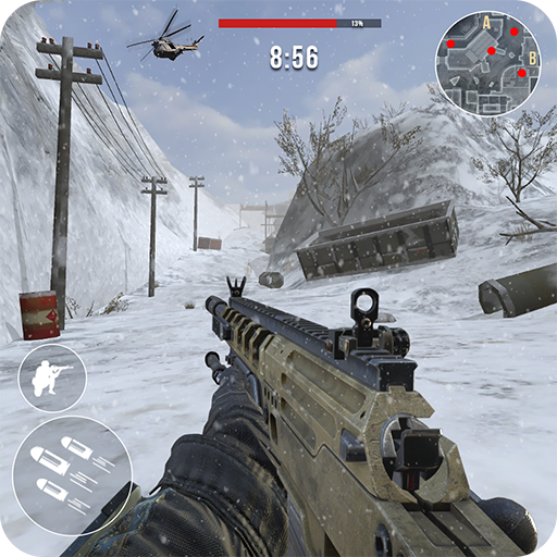 Rules of Modern World War Winter FPS Shooting Game