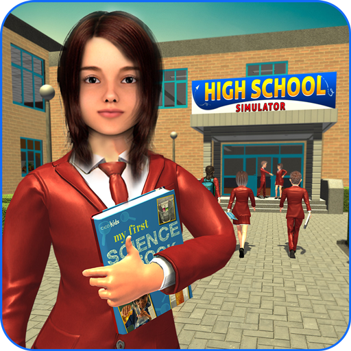 高中女孩模拟器：虚拟生活游戏3D