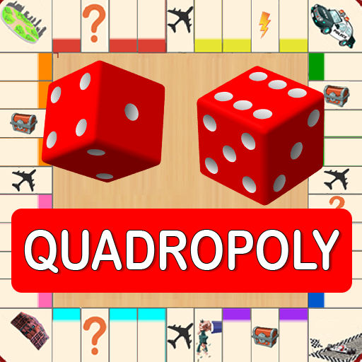 Quadropoly Classic Business Board with Smart AI