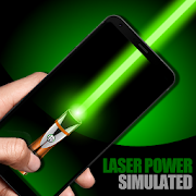 激光指示器绿色光束应用程序（SIMULATED）