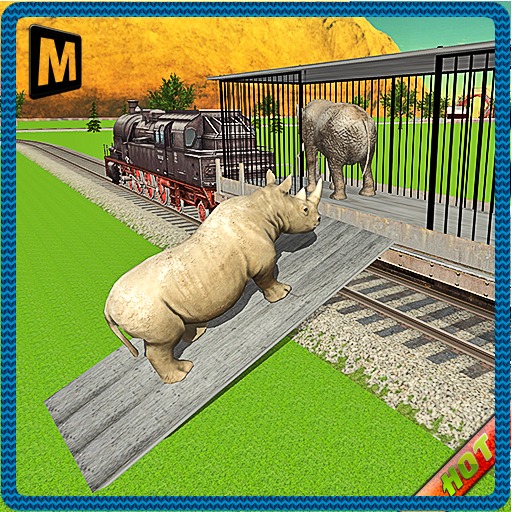 火车运输：动物园里的动物
