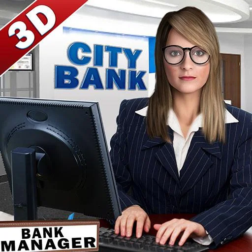 银行经理  现金 寄存器 ：3D 出纳员 模拟器