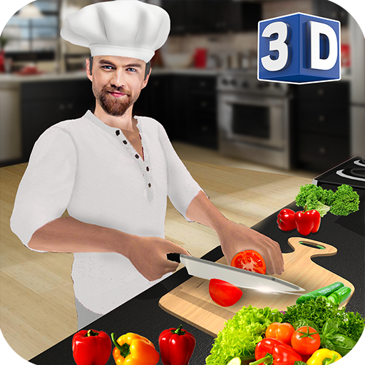 虚拟厨师烹饪游戏3D：超级厨师厨房
