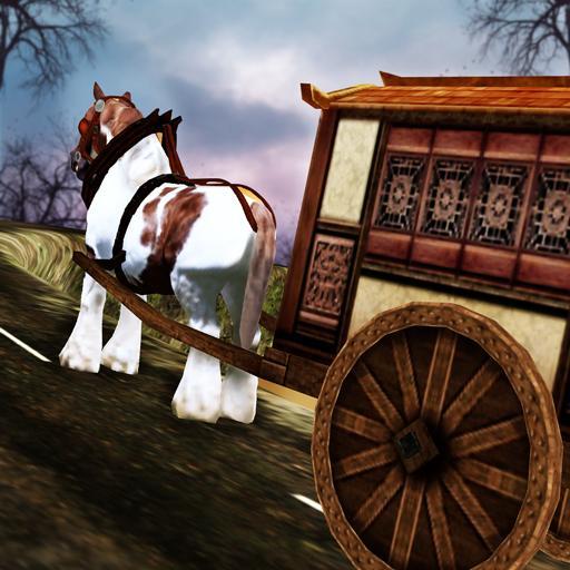 Impossible Track Derby Horse Carriage Simulator 3D