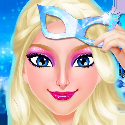 冰雪皇后傳奇: 高冷女神化妝游戲