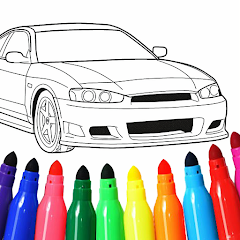 Car coloring games - Color car
