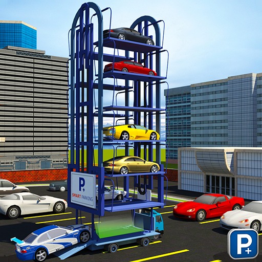 智能停车场辛鹤司机3D模拟：多层次 Smart Car Parking 2017