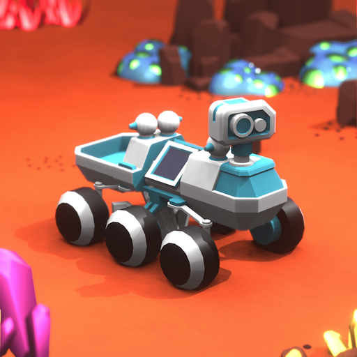 Space Rover：火星生存。放置类手游和大亨模拟游戏。火星淘金热!