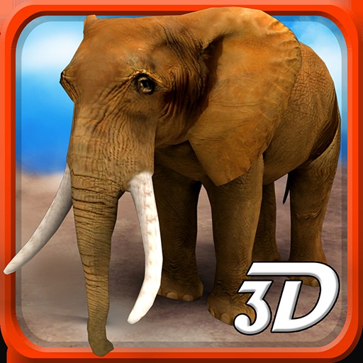 3D野生大象模拟器