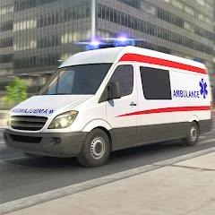 救护车 3D 汽车驾驶游戏