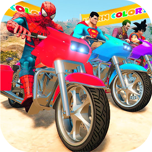 Super Heroes Downhill Racing