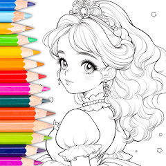 Doll Color: Princess Coloring