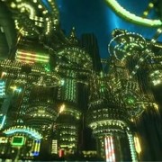 大神用《我的世界》打造赛博朋克城市 效果十分壮观