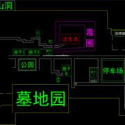 地图和山洞细节图