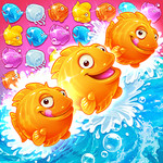 Mermaid - match - 3 宝物益智游戏