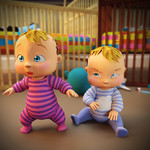真实 母亲 模拟器 3D 新 天生的 双胞胎 宝宝 游戏