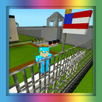 New Prison Life roblox map for MCPE road block 2!