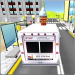 冰淇淋送货车辛3D