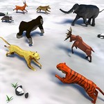 动物王国战场模拟3D修改版