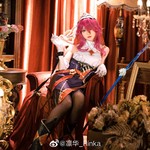 #原神罗莎莉亚# #cosplay