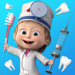 玛莎与熊：牙醫診所和牙医游戏为孩子自由