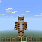 我的世界大型猫科动物 可爱的老虎