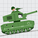 Labo积木坦克儿童游戏-儿童认知与创造军事车辆游戏