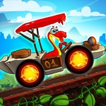 Dino World Speed Car Racing