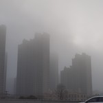 这雾好似丧尸围城的末日感
