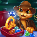 Indy Cat 2: Match 3 free game - jigsaw, puzzles