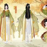 枫红桂香入衣袍《一梦江湖》重阳节外观上新
