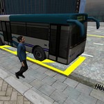 3D城市驾驶 - 巴士停车场