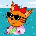 Kid-e-Cats 海上冒险 游戏!是一个冒险岛!孩子們與貓遊戲！