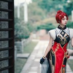 【崩坏3】姬子•锦绣春霞cosplay