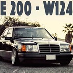 W124 E200 Drift Car