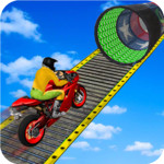 Racing Moto Bike Stunt : Impossible Track Game