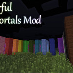 我的世界1.7.2彩色传送门MOD