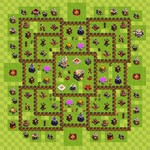 Maps for Clash of Clans War