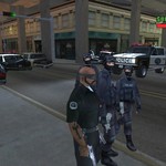 LSPD-城市暴动，大量警员支援