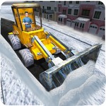 雪救援挖掘机起重机3D