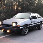 头文字D、AE86丰田