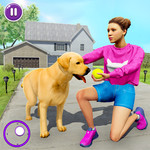 Family Pet Dog Home Adventure Game