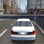 手机无图标版的警察驾驶模拟2022