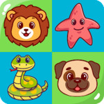 MemoKids: animals memory games